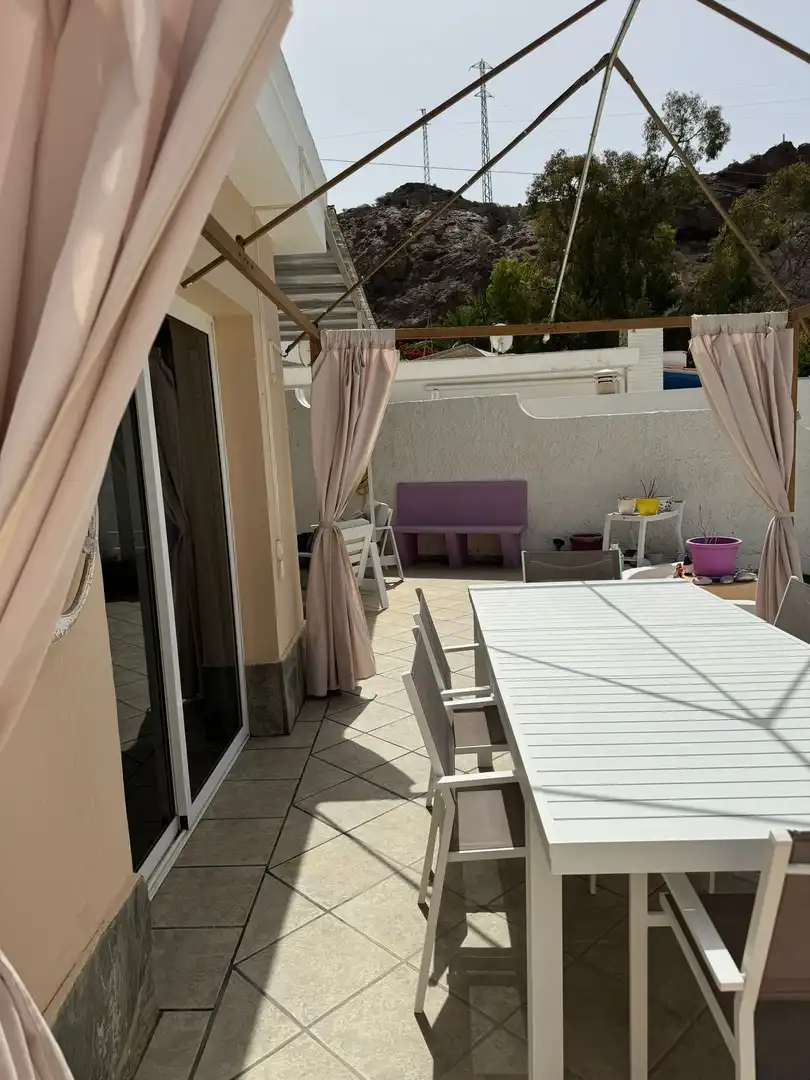 Terraza de Casa o chalet en venta en Mogán con Jardín privado, Trastero y Amueblado