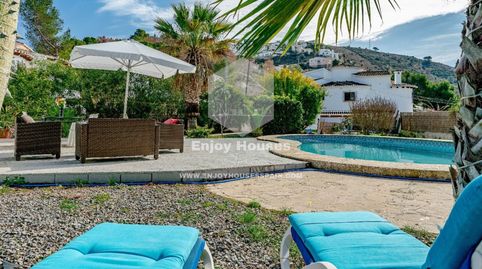 Encantadora villa con vistas al mar y piscina en Arnella, Moraira, a poca distancia de El Portet, imatge 2