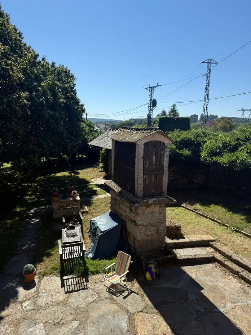 Jardí de Casa o xalet en venda en Outeiro de Rei amb Calefacció, Jardí privat i Piscina