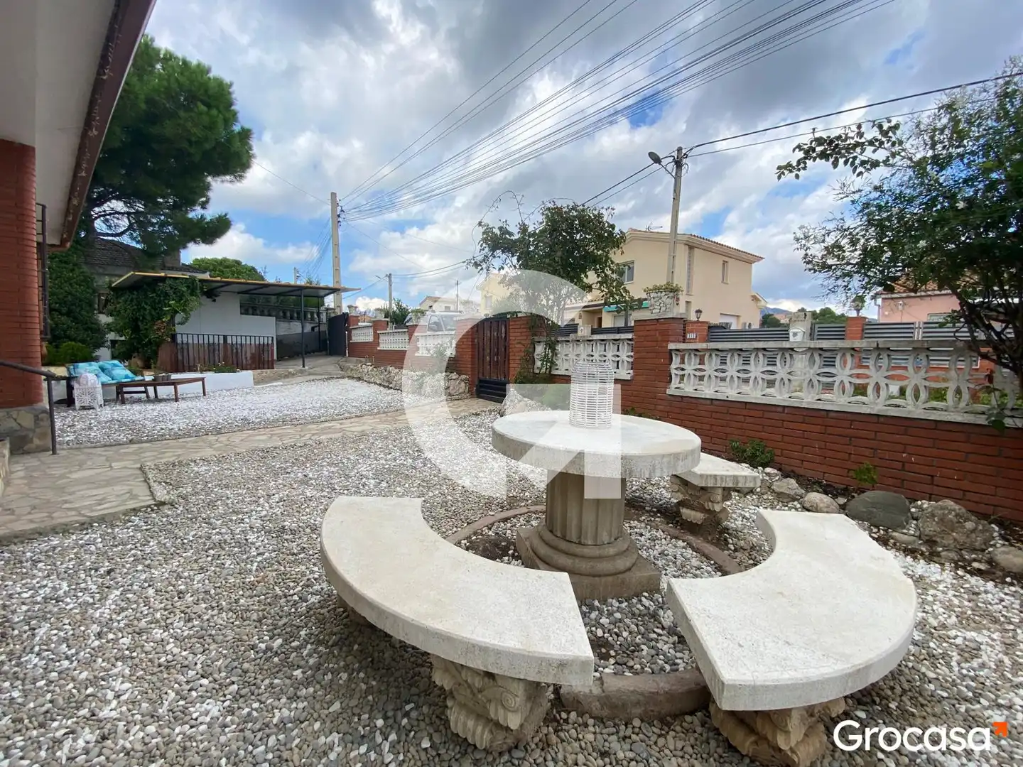 Vista exterior de Casa o chalet en venta en Els Hostalets de Pierola con Calefacción, Jardín privado y Terraza