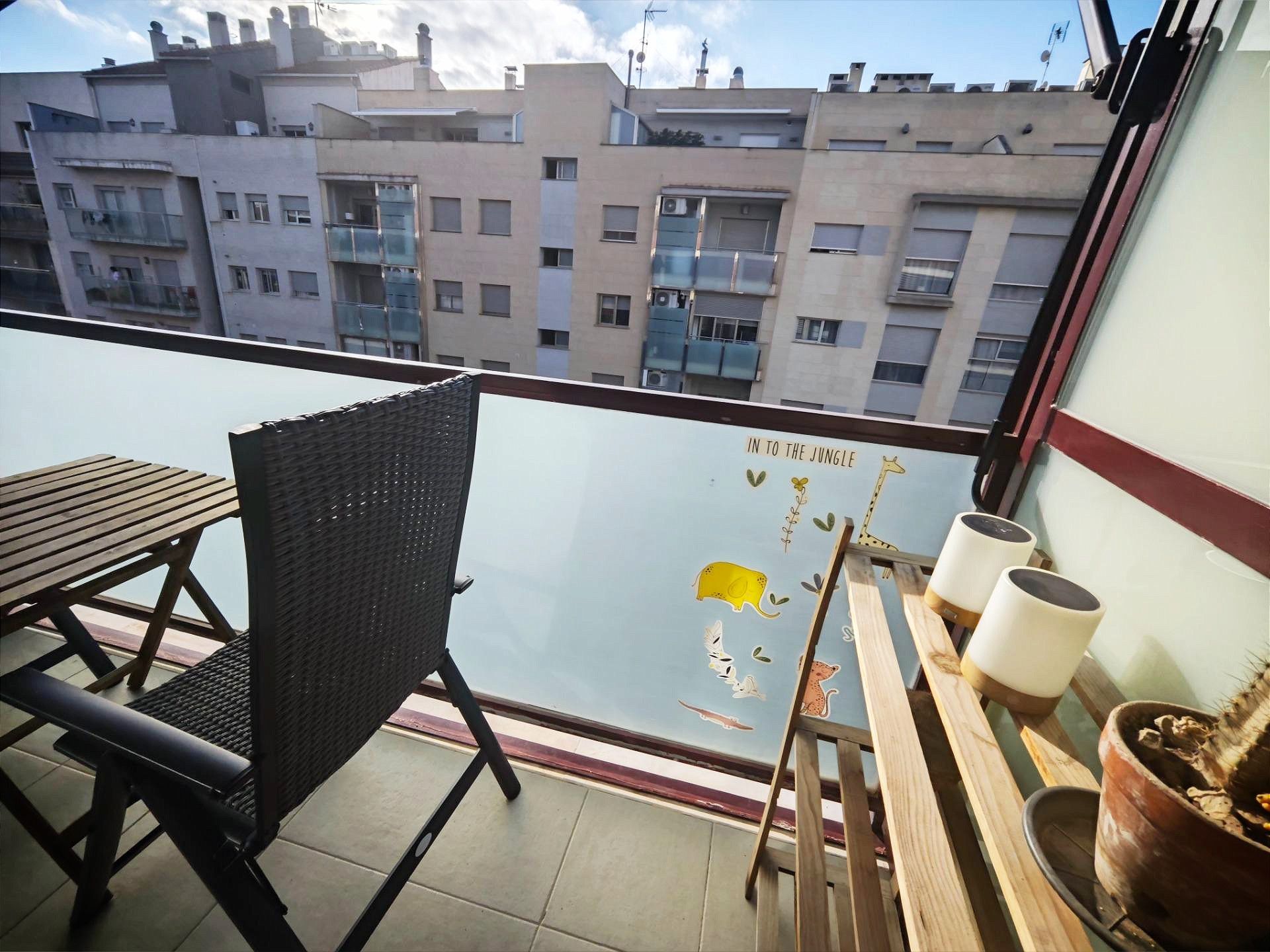 Balcony of Flat to rent in  Murcia Capital  with Air Conditioner, Heating and Private garden