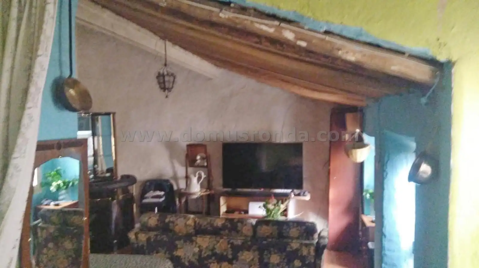 Sala de estar de Casa o chalet en venta en Montejaque con Terraza