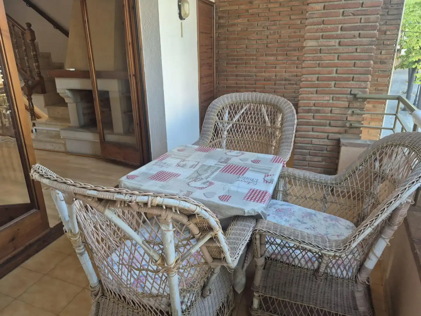 Terrasse von Einfamilien-Reihenhaus zum Verkauf in Palafolls, Barcelona