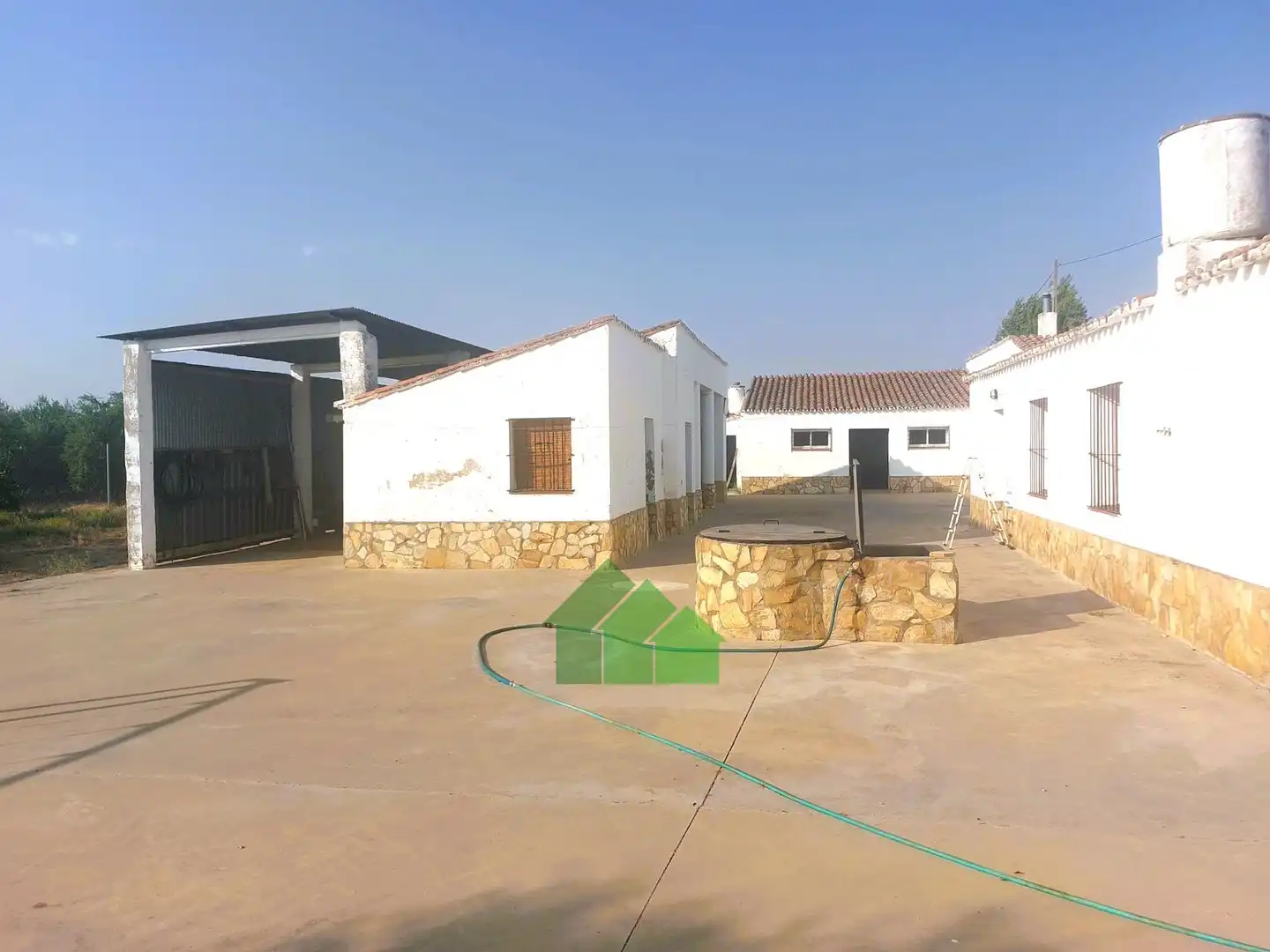 Vista exterior de Casa o chalet de alquiler en Valdelacalzada con Aire acondicionado, Trastero y Piscina