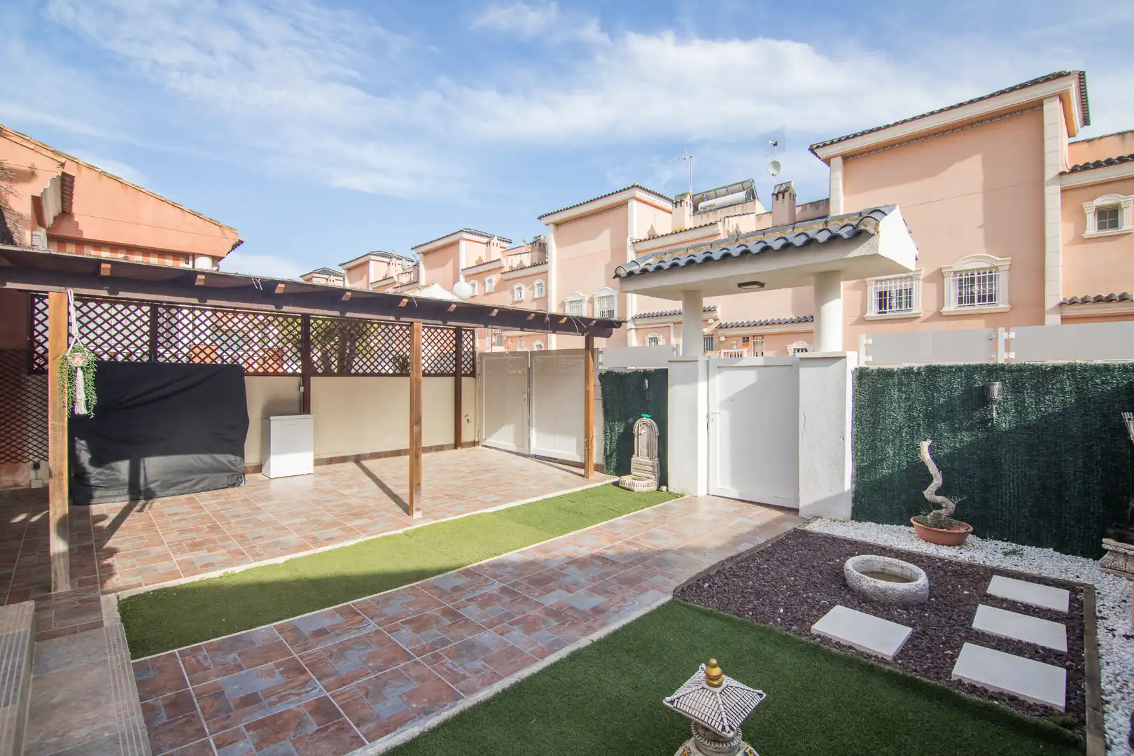 Garden of Houses for sale in Santa Pola  with Air Conditioner, Private garden and Terrace