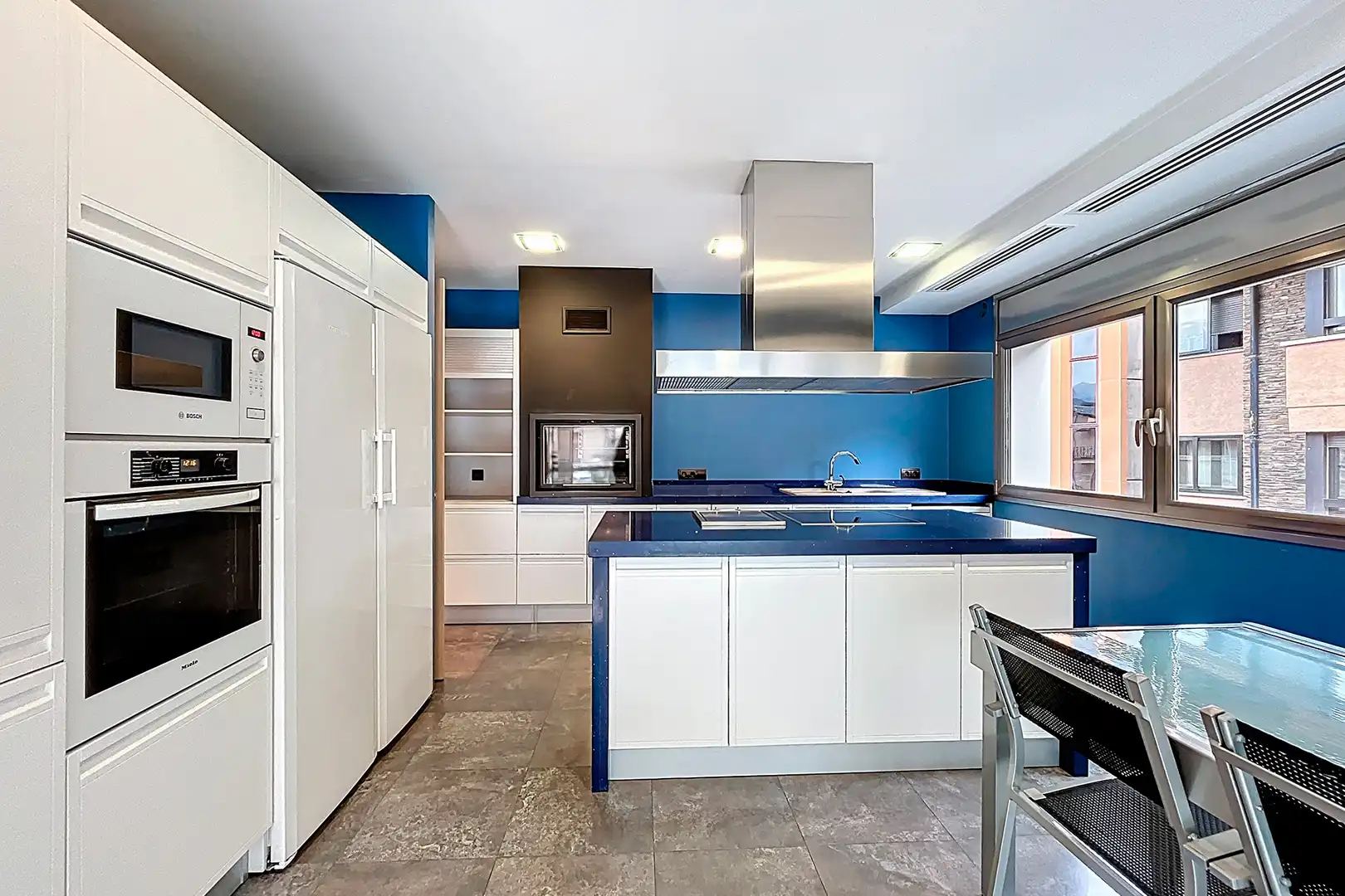 Kitchen of Attic for sale in Escaldes – Engordany  with Air Conditioner, Heating and Terrace