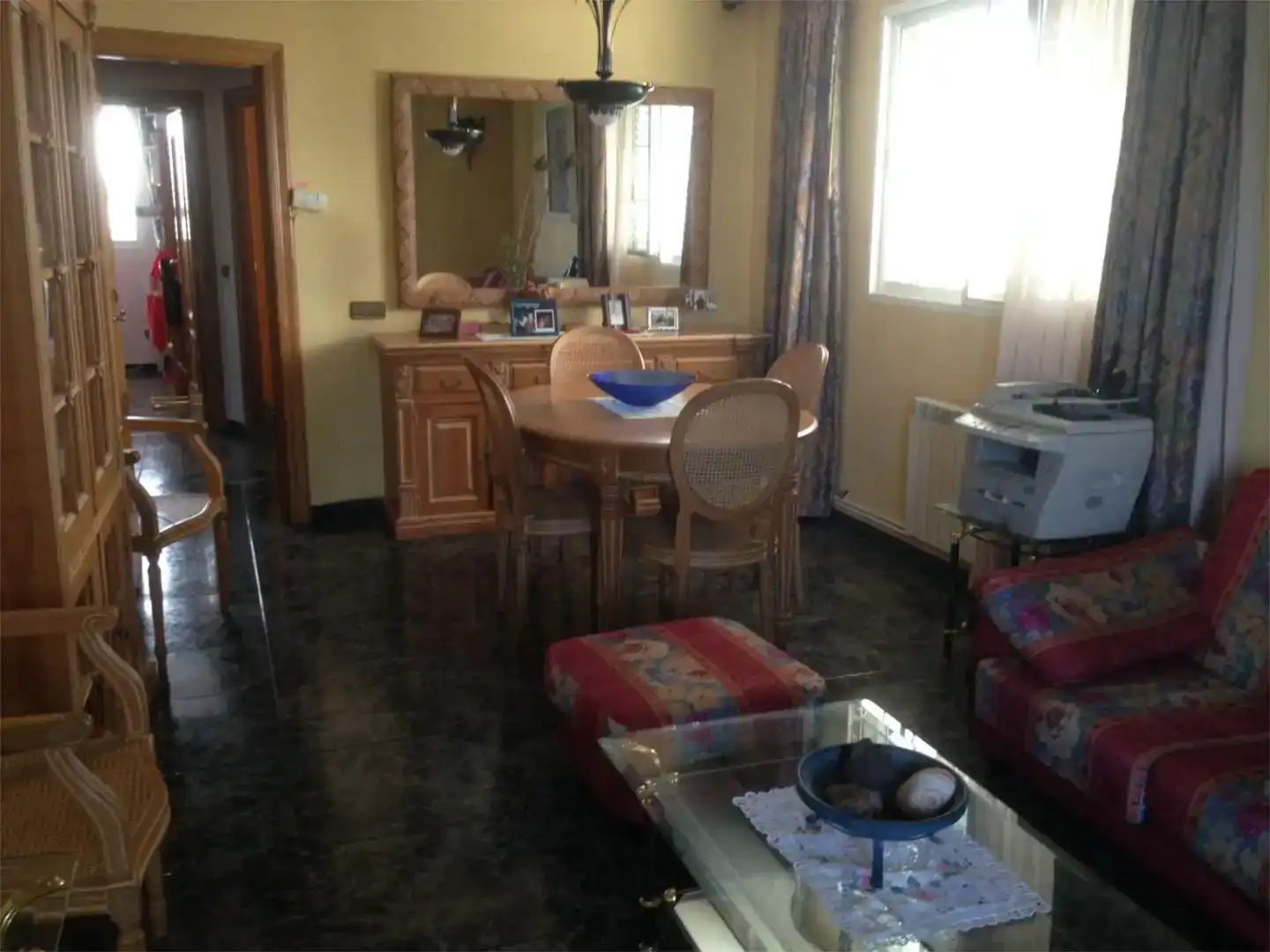 Menjador de Casa o xalet de lloguer en Murcia amb Aire condicionat, Jardí privat i Parquet