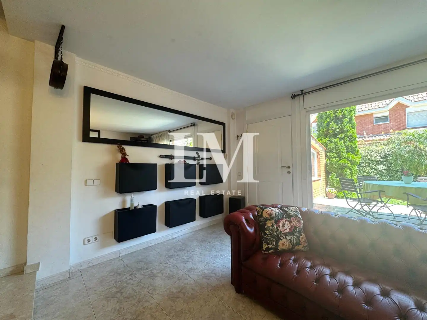 Sala de estar de Casa o chalet de alquiler en Rubí con Aire acondicionado, Calefacción y Jardín privado