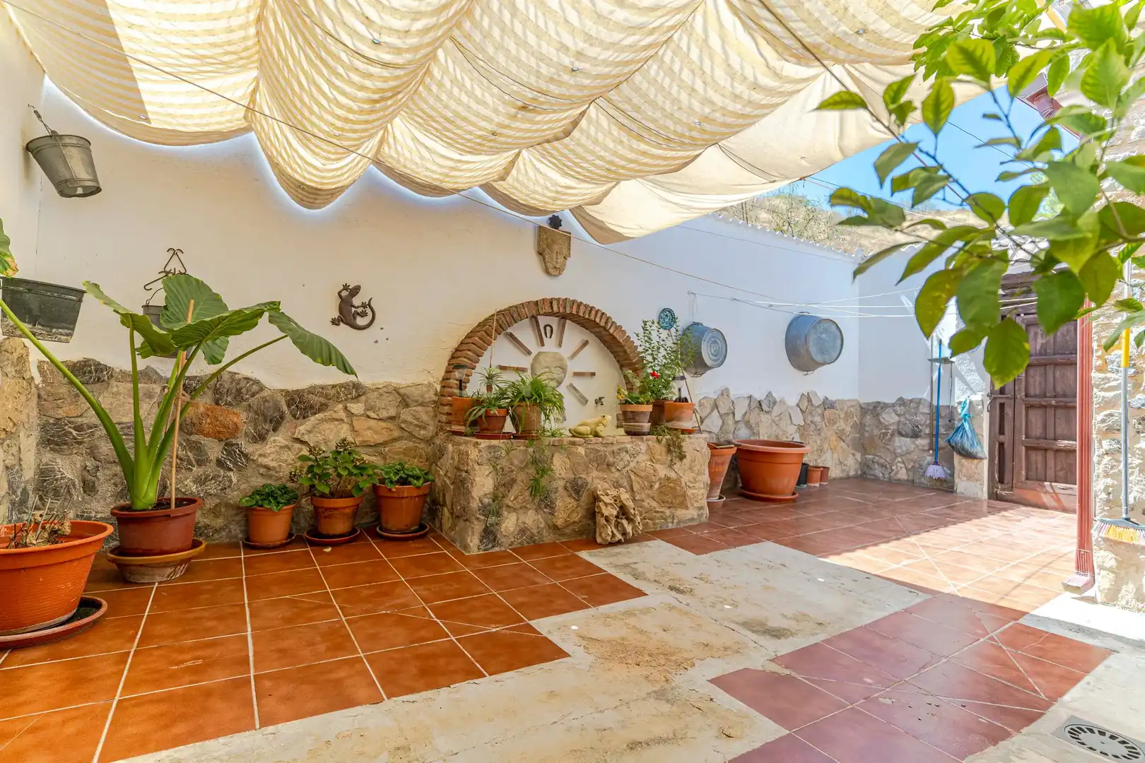 Terraza de Casa o chalet en venta en Huelma con Jardín privado y Sauna