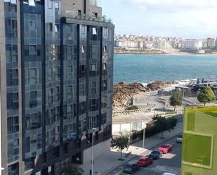 Exterior view of Flat for sale in A Coruña Capital   with Heating, Terrace and Storage room