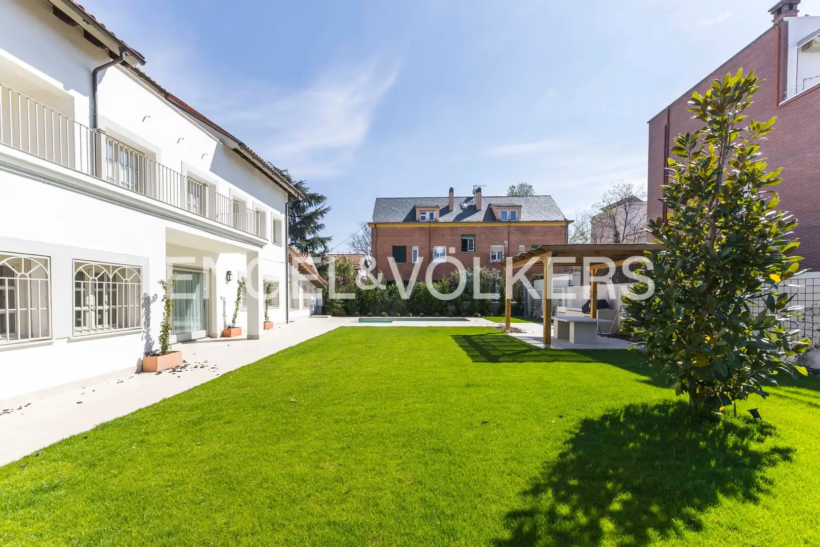 Terrassa de Casa o xalet de lloguer en Madrid amb Aire condicionat, Calefacció i Jardí privat