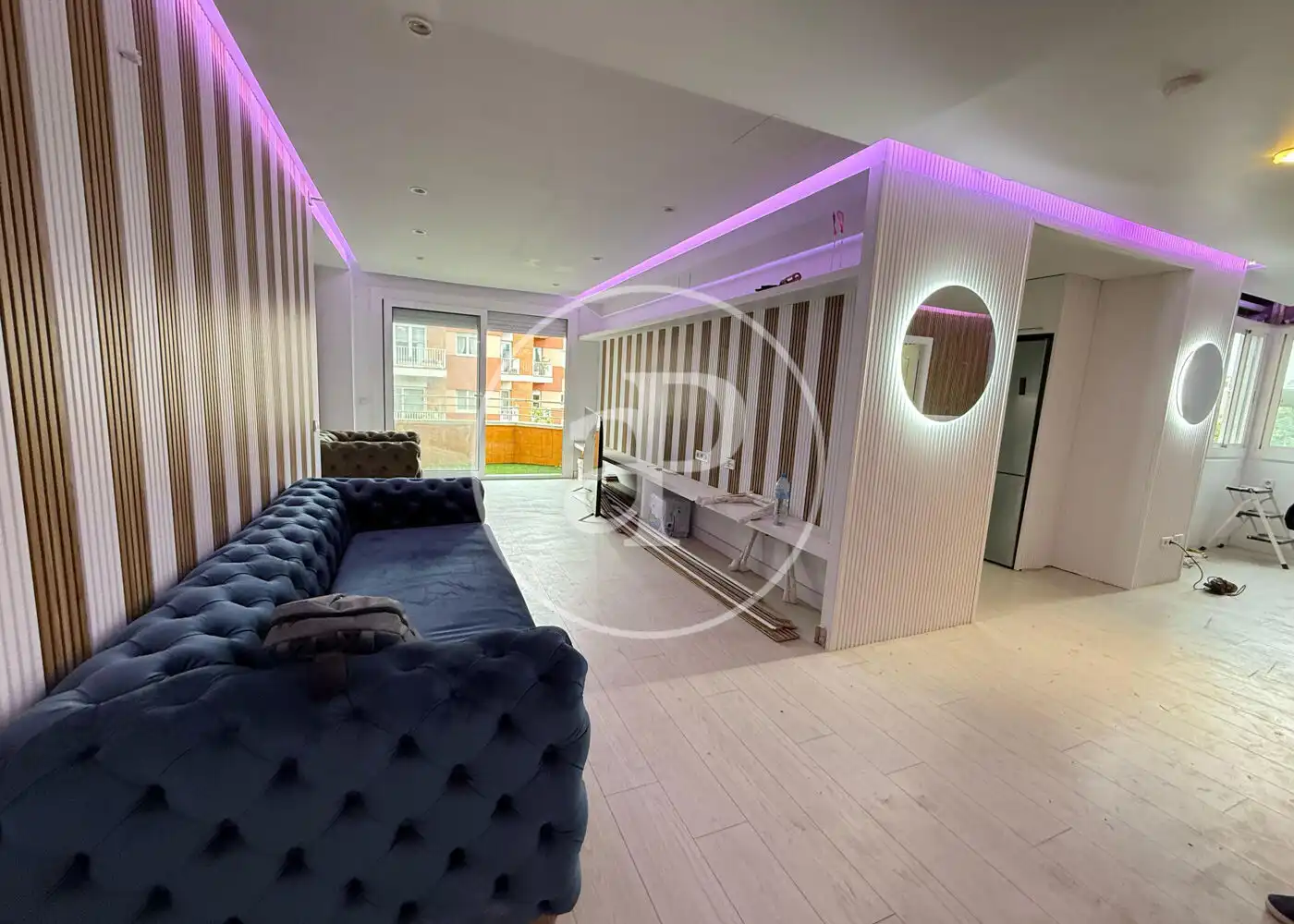 Living room of Duplexes for sale in Barcelona  with Air Conditioner, Heating and Terrace