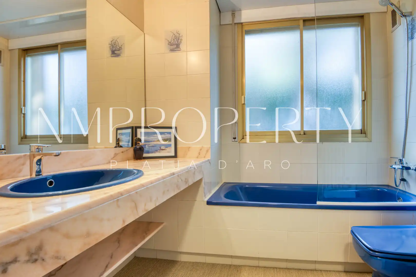 Baño de Ático de alquiler en Sant Feliu de Guíxols con Aire acondicionado, Terraza y Piscina