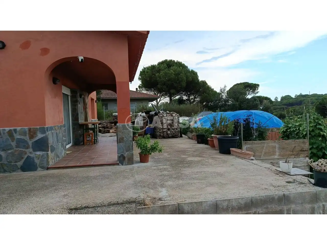 Vista exterior de Casa o chalet en venta en Caldes de Malavella con Aire acondicionado, Calefacción y Jardín privado