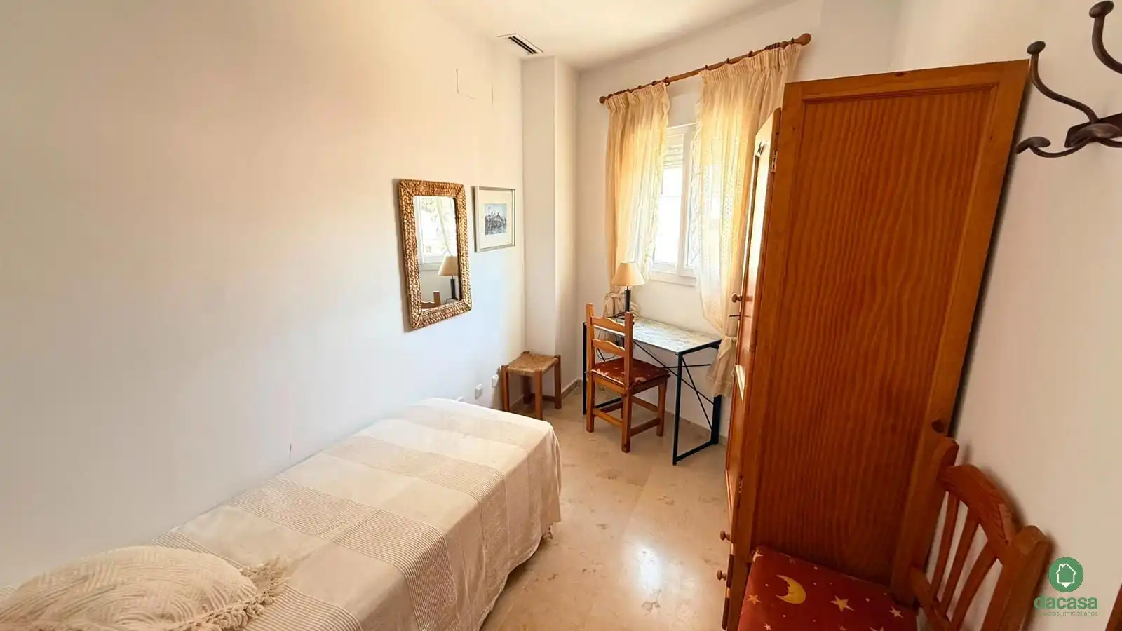 Bedroom of Flat for sale in Huelva  with Air Conditioner, Heating and Terrace