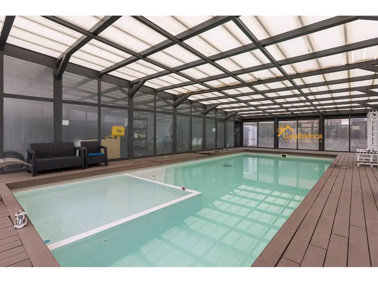 Piscina de Casa o xalet en venda en Cardeñajimeno amb Calefacció, Jardí privat i Terrassa