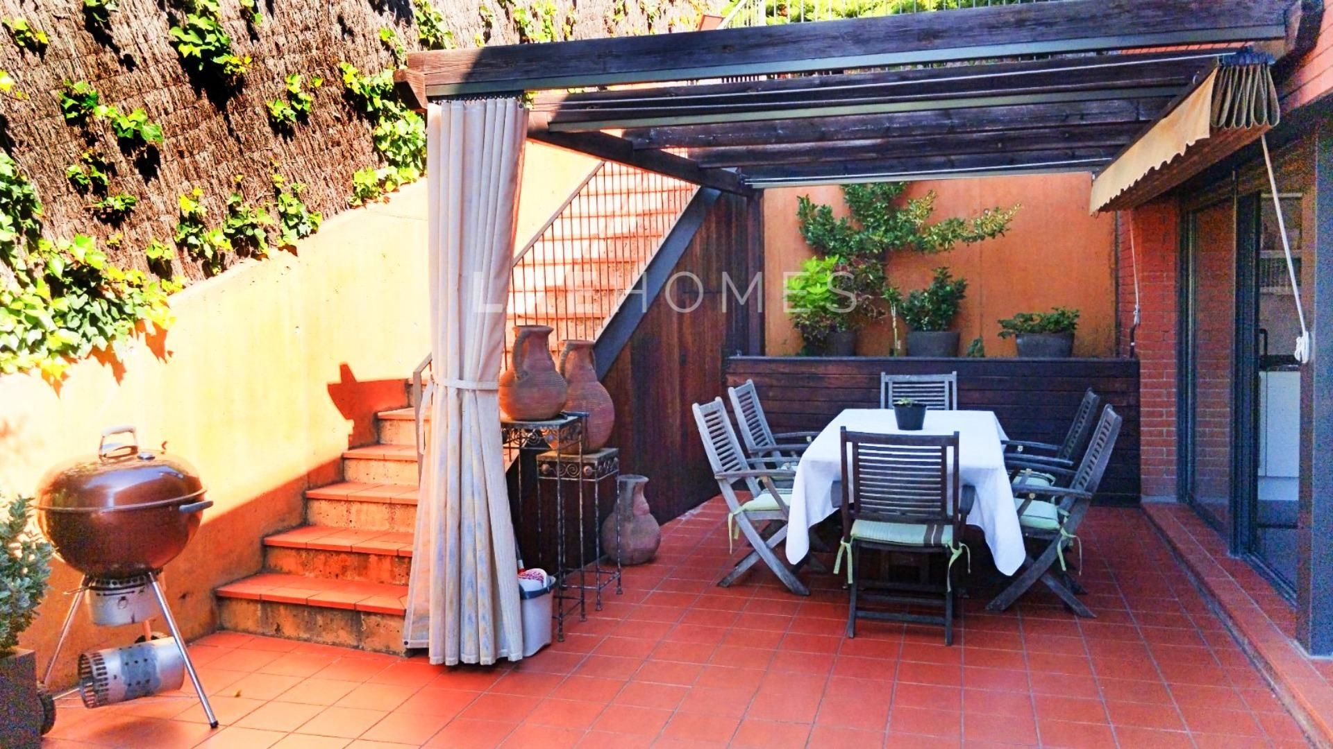 Terrace of Single-family semi-detached for sale in L'Ametlla del Vallès  with Heating, Private garden and Terrace