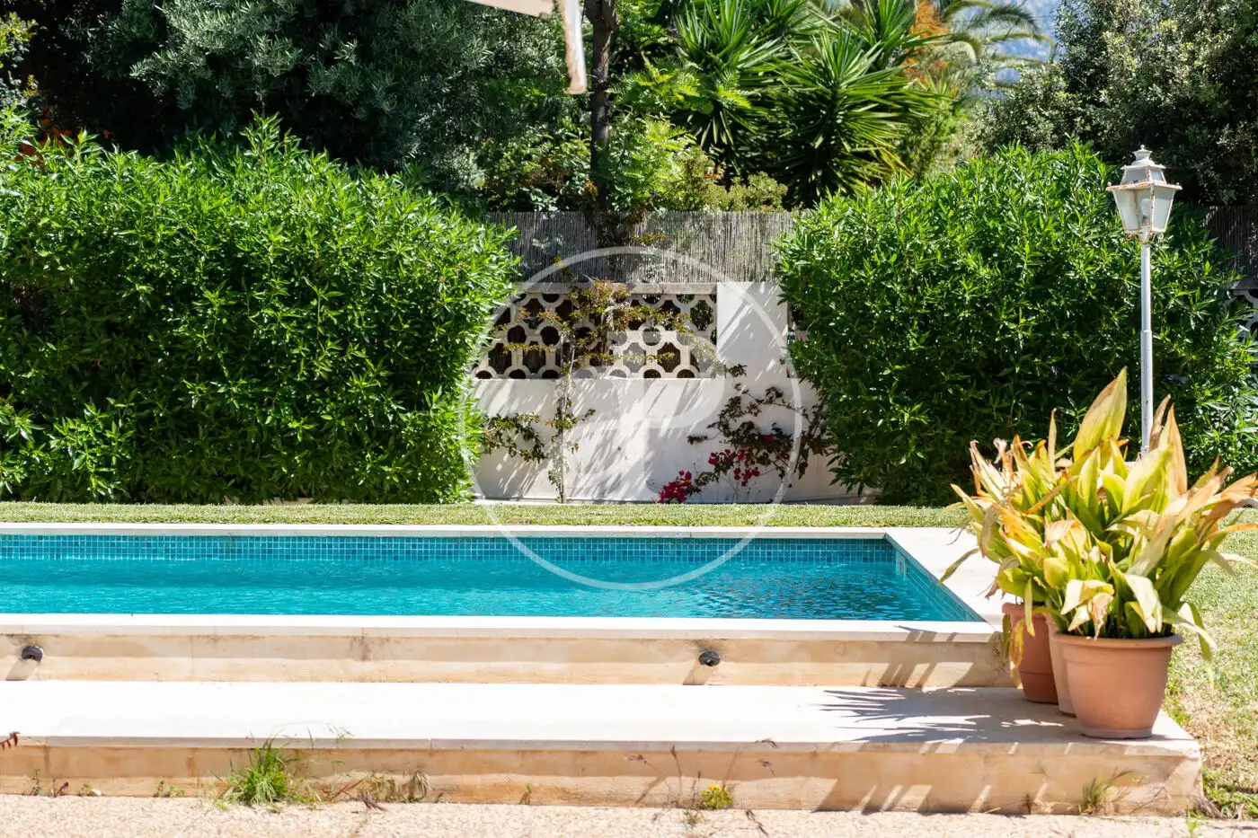 Swimming pool of Houses for sale in Bunyola  with Air Conditioner, Heating and Private garden