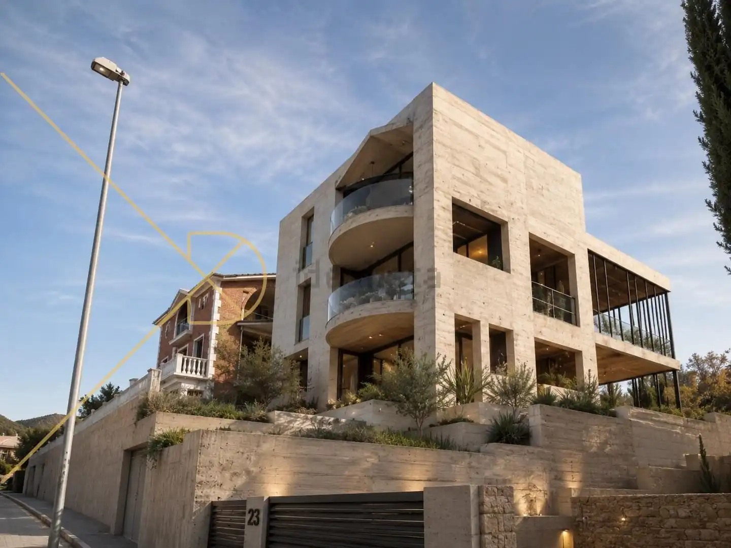 Vista exterior de Residencial en venda en Sant Just Desvern