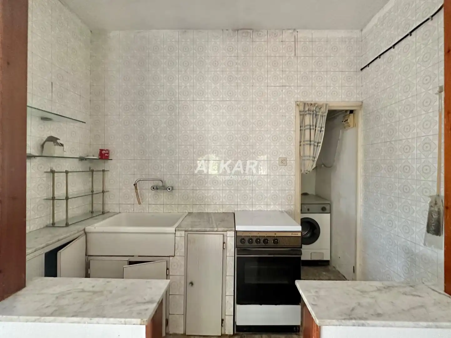 Küche von Country house zum Verkauf in Fontellas mit Privatgarten, Terrasse und Schwimmbad