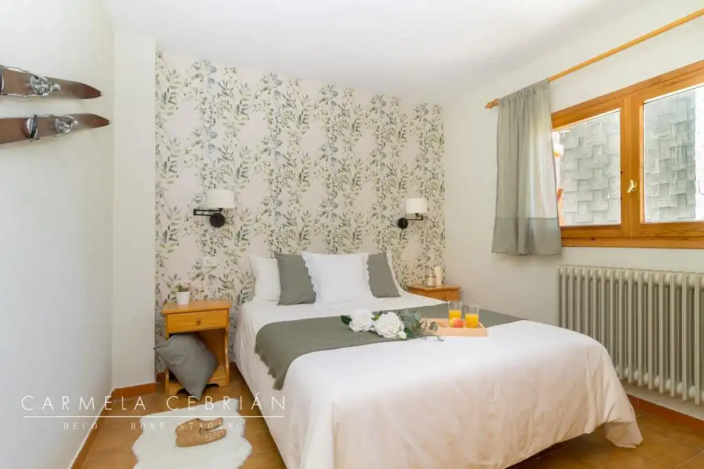 Dormitori de Apartament de lloguer en Biescas, Huesca