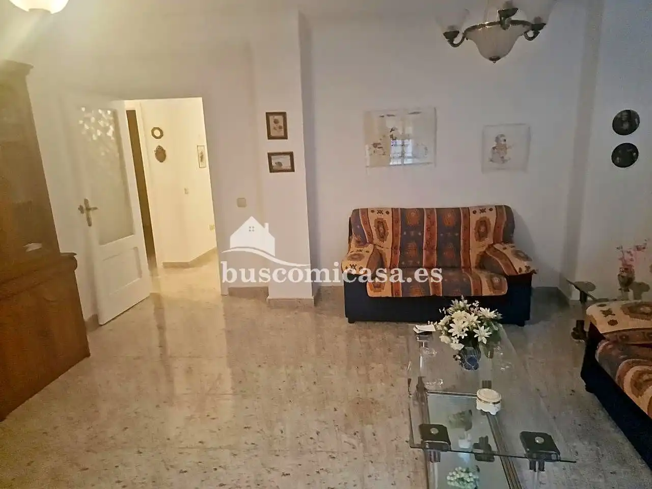 Sala de estar de Piso en venta en Los Villares con Calefacción, Amueblado y Balcón