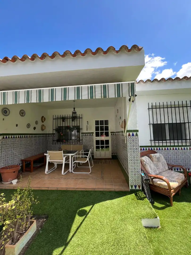 Terraza de Casa o chalet de alquiler en El Rompido con Jardín privado, Terraza y Amueblado