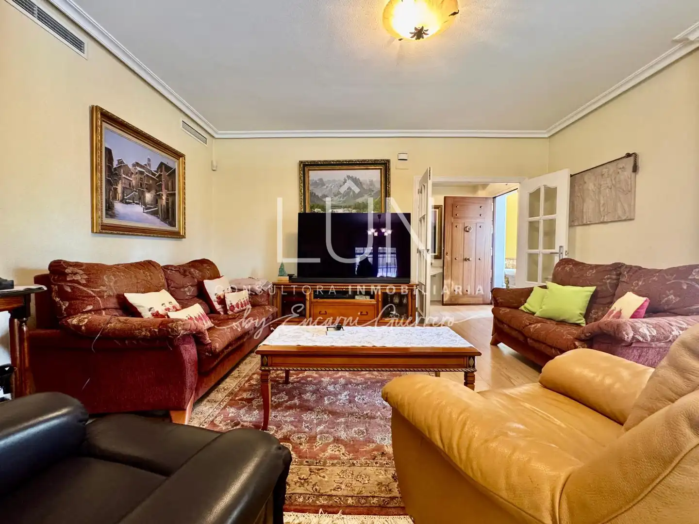 Sala de estar de Casa o chalet en venta en Molina de Segura con Aire acondicionado, Calefacción y Jardín privado