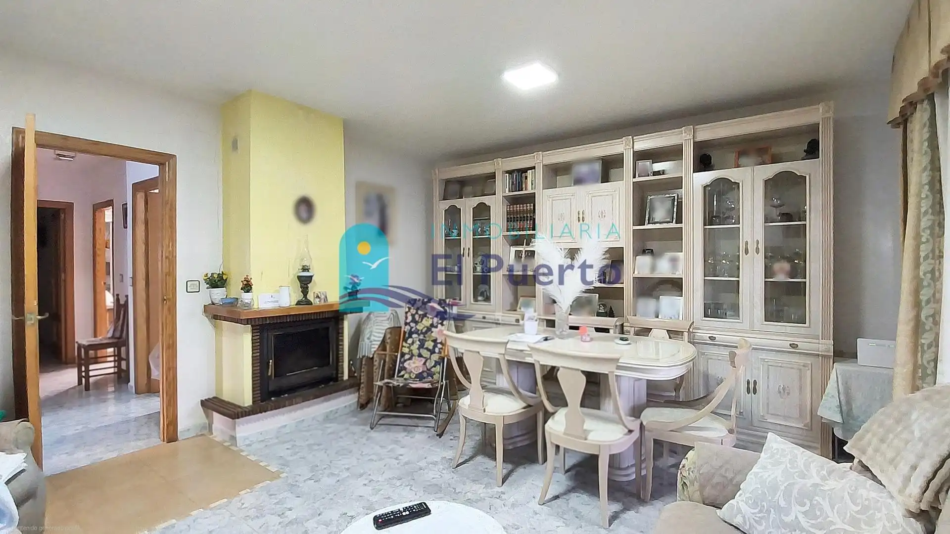 Wohnzimmer von Maisonette zum Verkauf in Mazarrón mit Klimaanlage, Privatgarten und Terrasse