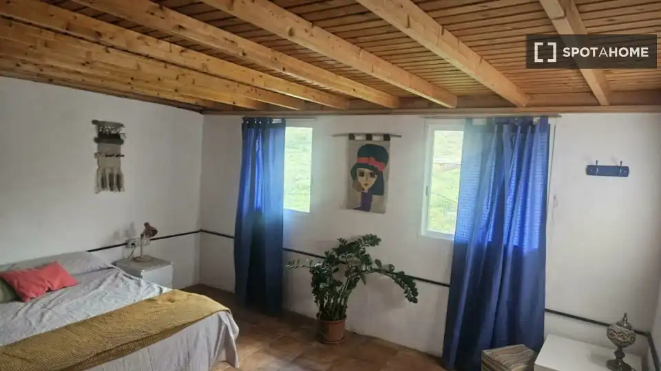 Dormitori de Estudi per a compartir en Santa Cruz de Tenerife amb Aire condicionat, Terrassa i Moblat