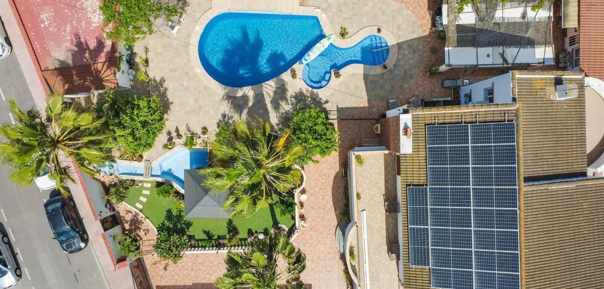 Swimming pool of Houses for sale in Rojales