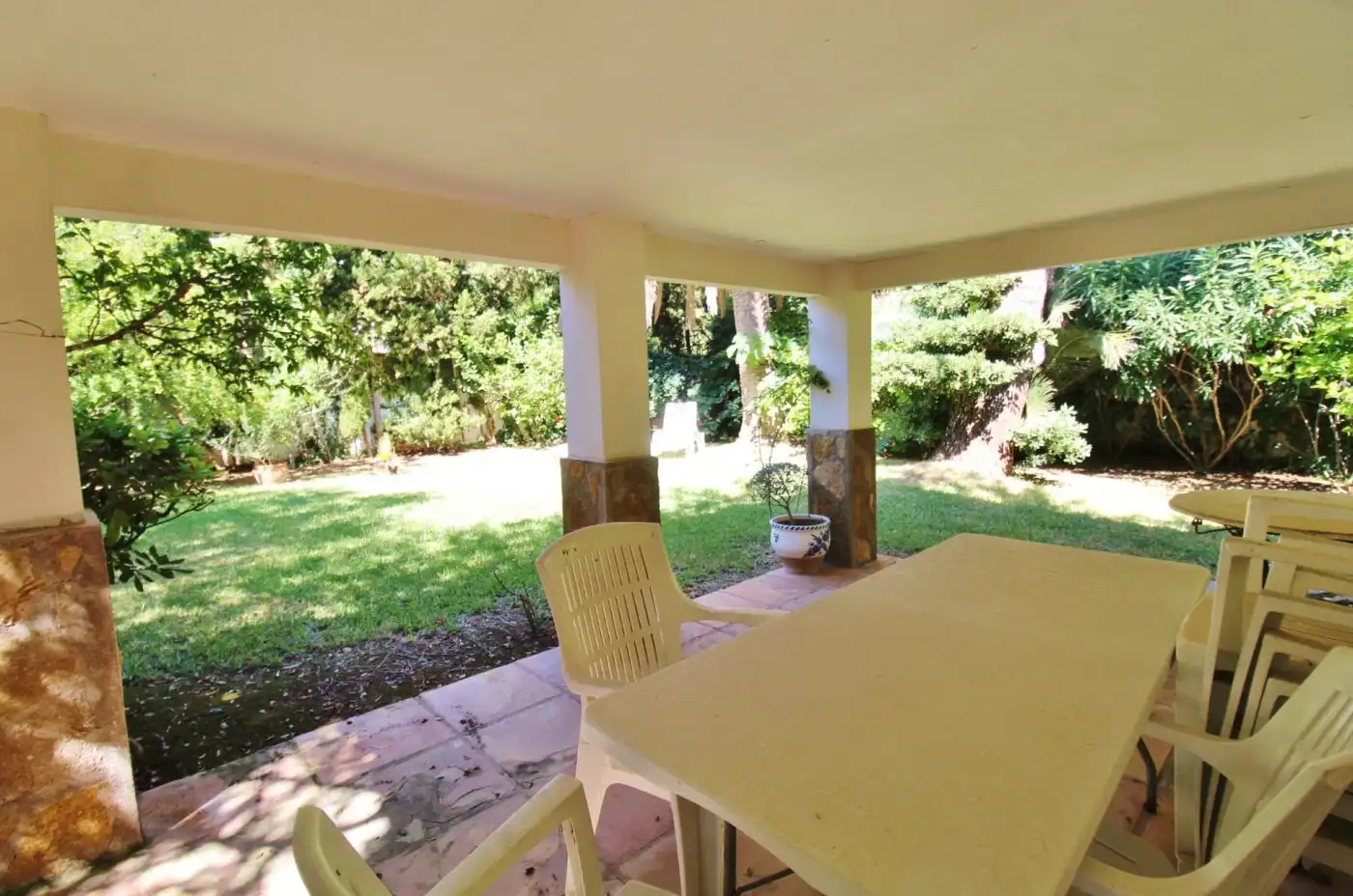 Jardín de Casa o chalet en venta en Moraira con Aire acondicionado, Calefacción y Jardín privado