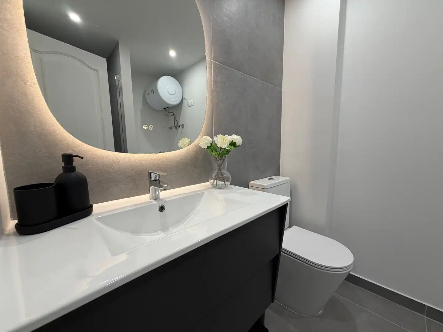 Badezimmer von Wohnungen zur Miete in Puerto de la Cruz mit Terrasse, Möbliert und Gemeinschaftspool