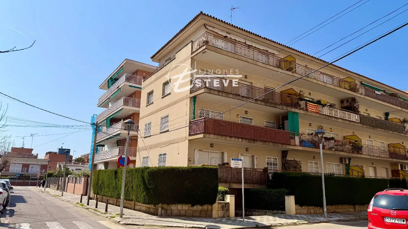 Vista exterior de Ático en venta en Cunit con Aire acondicionado, Terraza y Amueblado