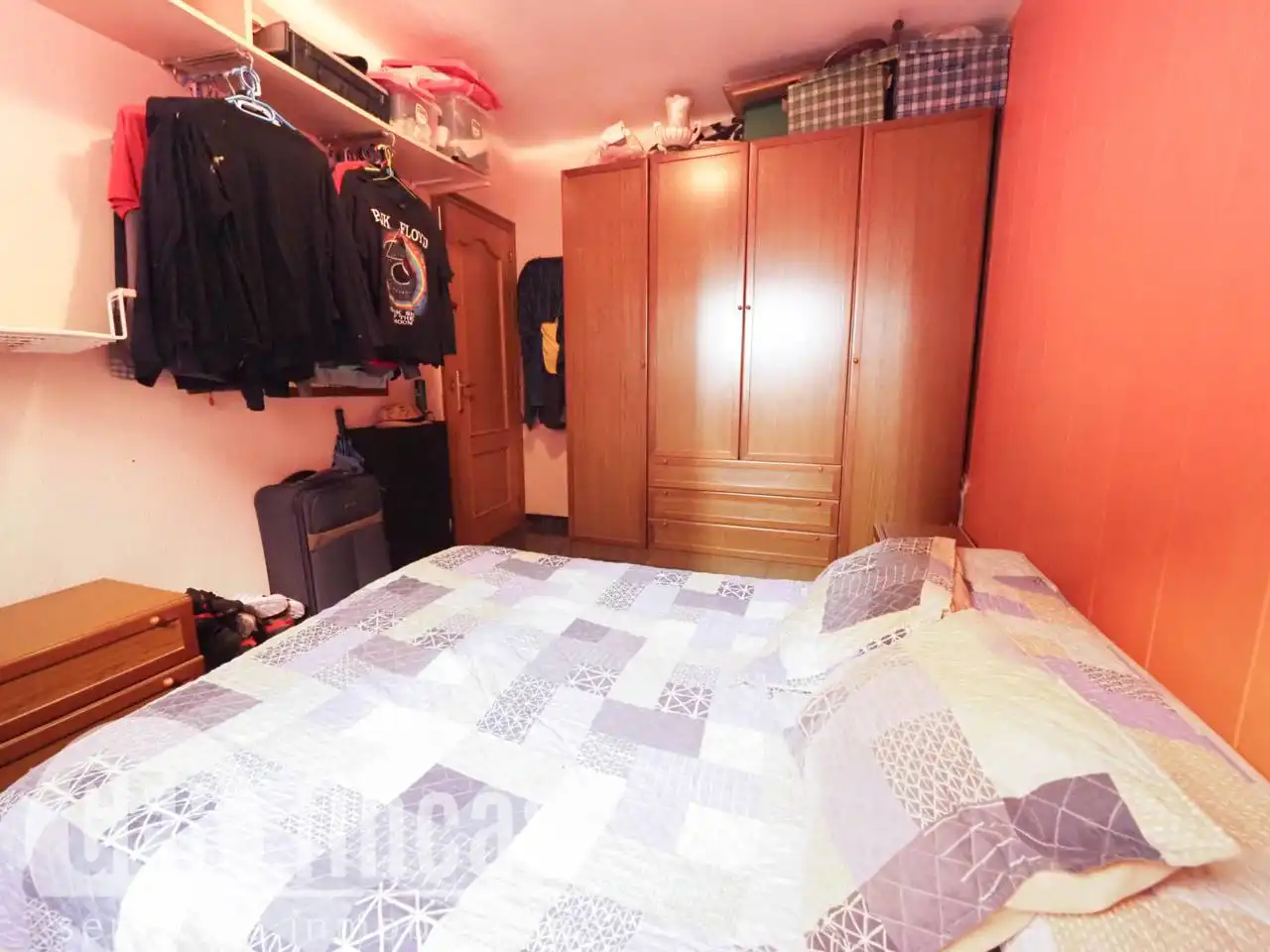 Schlafzimmer von Wohnung zum Verkauf in Terrassa mit Heizung und Alarm