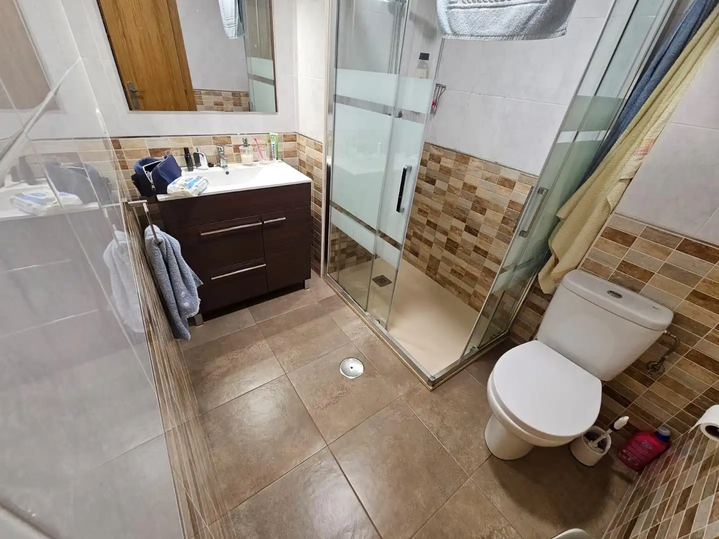 Baño de Casa o chalet de alquiler en Alicante / Alacant con Aire acondicionado, Calefacción y Jardín privado