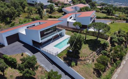 Vista exterior de Finca rústica en venda en Castell-Platja d'Aro amb Aire condicionat, Terrassa i Piscina