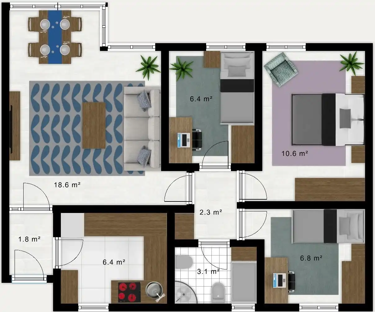 Wohnung zum Verkauf in Urbanizacion Nueva Bellavista, imagen 2