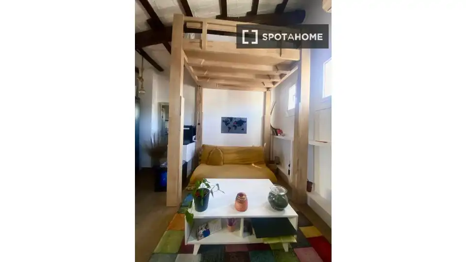 Habitación de Piso de alquiler en Barcelona con Aire acondicionado, Calefacción y Amueblado