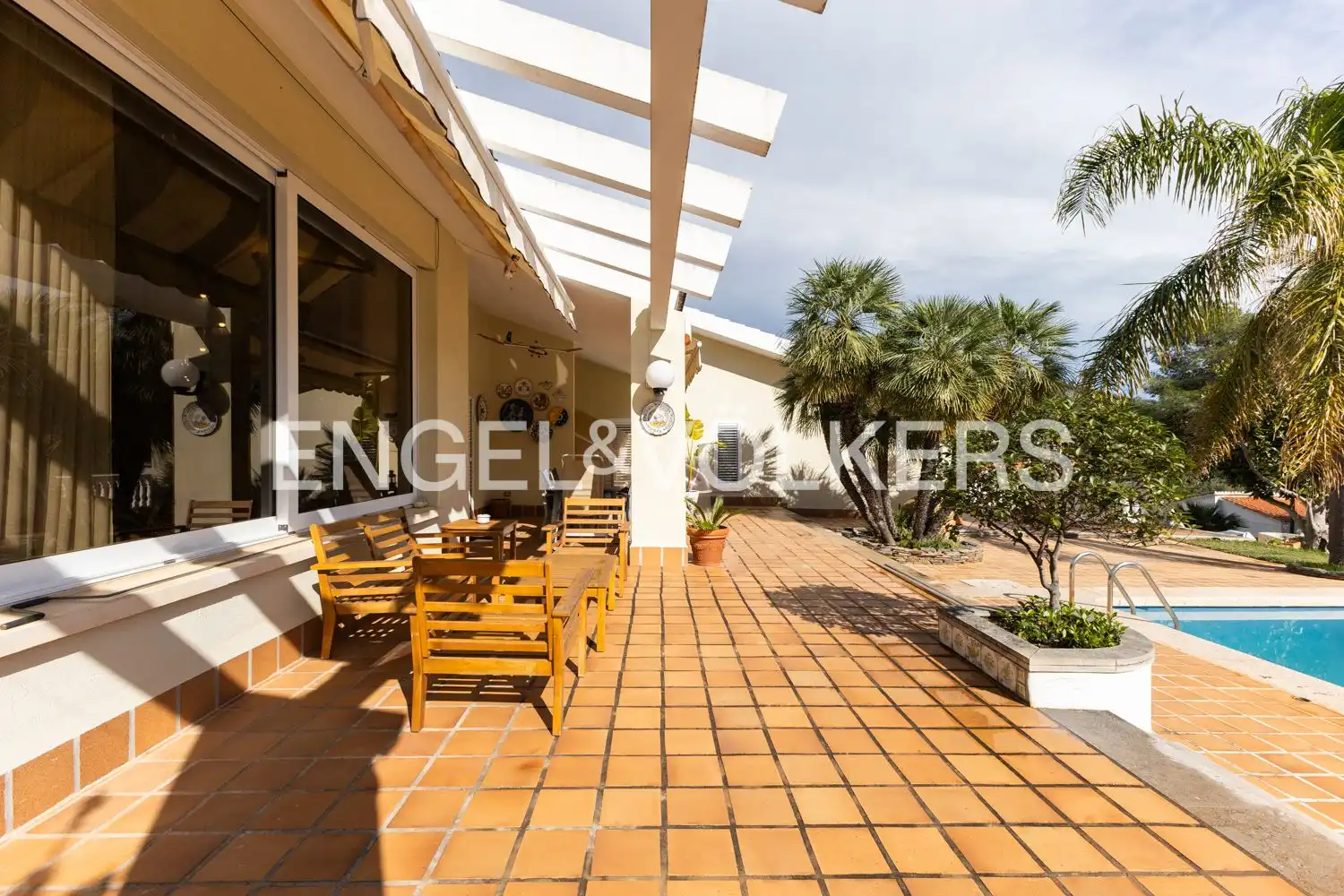 Terraza de Finca rústica en venta en Benicasim / Benicàssim con Calefacción, Jardín privado y Terraza