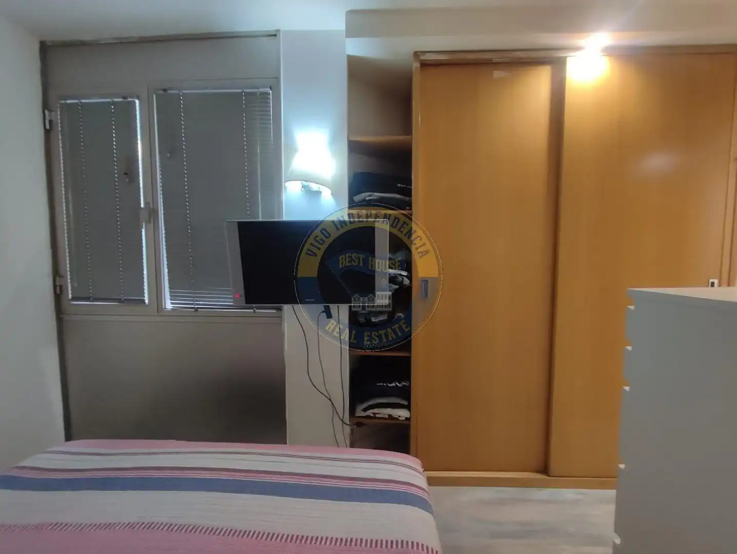 Bedroom of Apartments for sale in Vigo   with Heating and Storage room