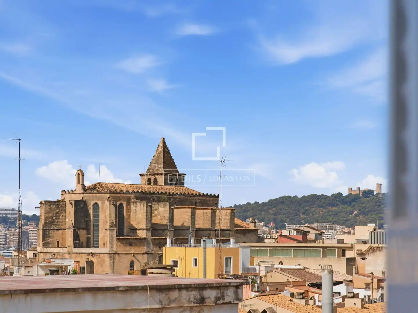Vista exterior de Pis de lloguer en  Palma de Mallorca amb Aire condicionat, Calefacció i Parquet