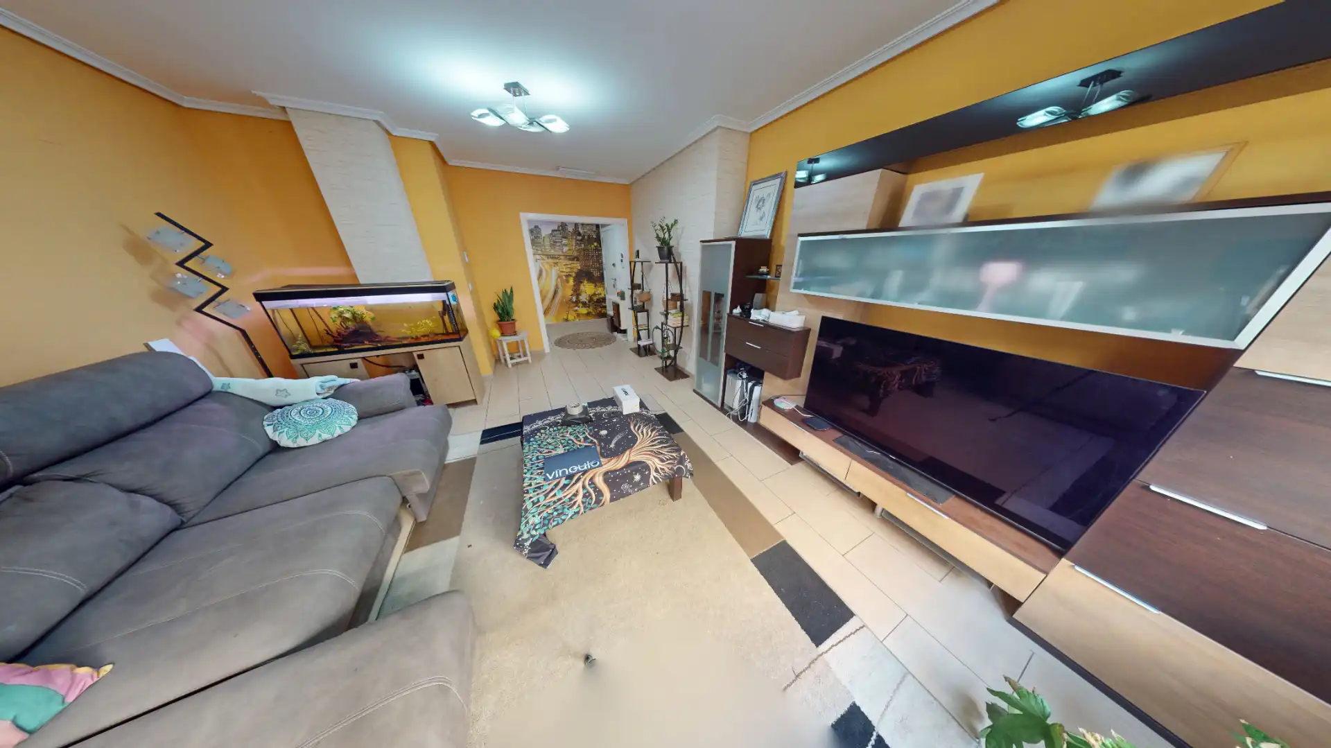 Wohnzimmer von Wohnung zum Verkauf in Alicante / Alacant mit Klimaanlage, Heizung und Parkett