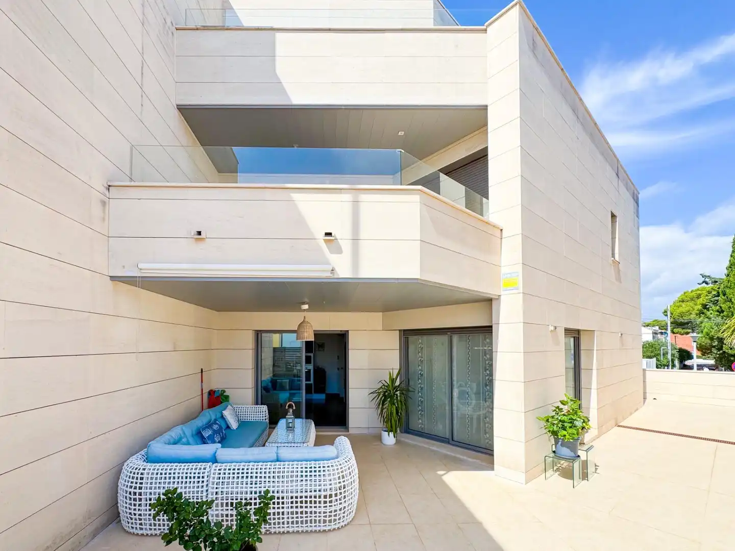 Terraza de Casa o chalet en venta en Torredembarra con Aire acondicionado, Calefacción y Jardín privado