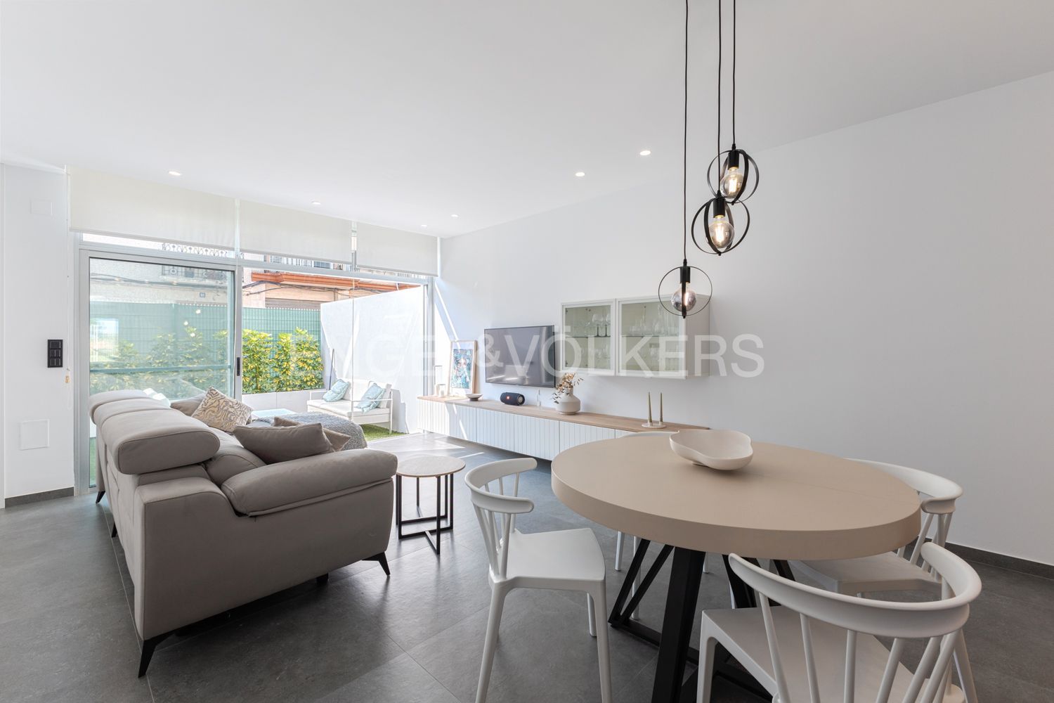 Living room of House or chalet for sale in Sueca  with Air Conditioner, Heating and Private garden