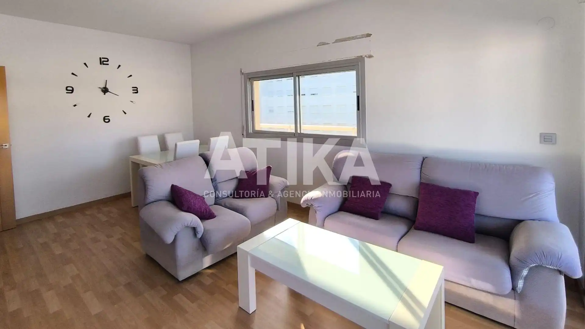 Living room of Flat for sale in Daimús  with Air Conditioner, Heating and Parquet flooring