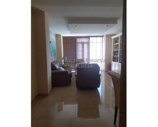 Living room of Flat to rent in  Almería Capital  with Air Conditioner, Private garden and Swimming Pool