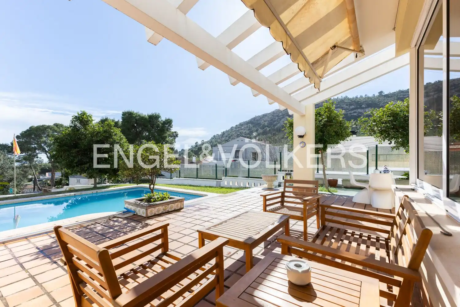 Terraza de Finca rústica en venta en Benicasim / Benicàssim con Calefacción, Jardín privado y Terraza