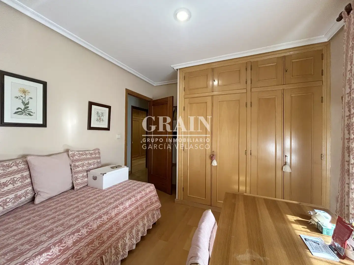 Bedroom of Flat for rent in Albacete  with Air Conditioner, Heating and Storage room
