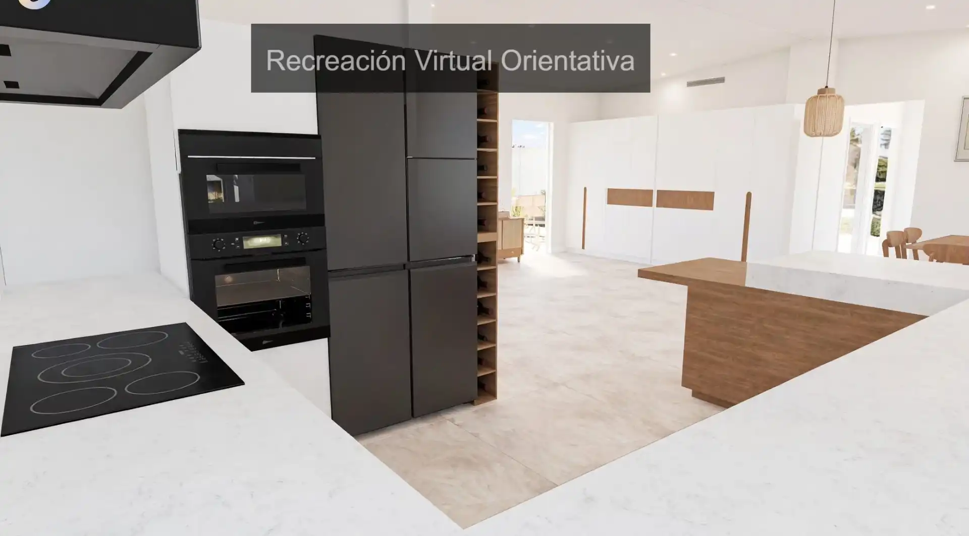 Cocina de Casa o chalet en venta en Pedanías Oeste